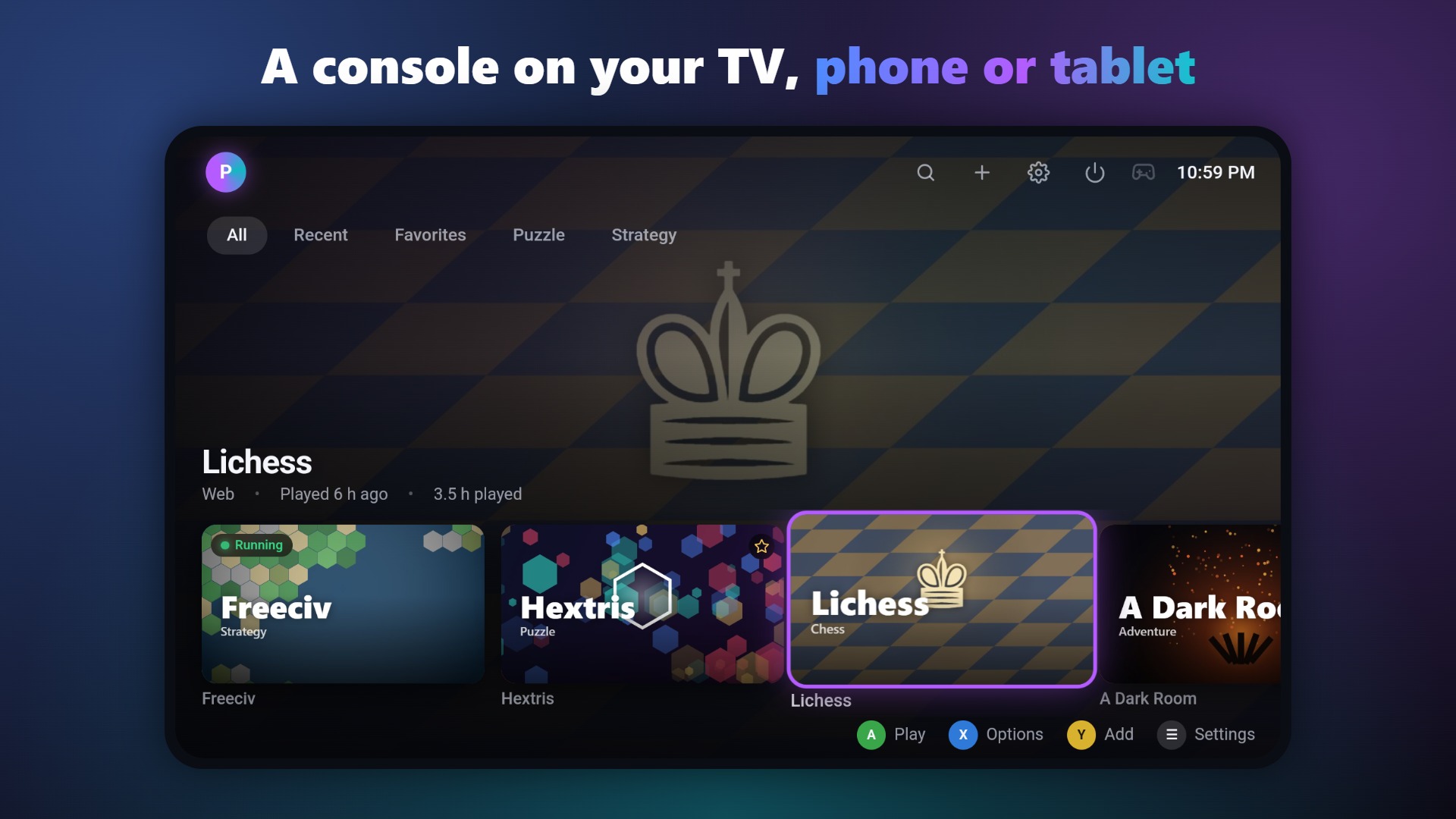 SofaBox screenshot