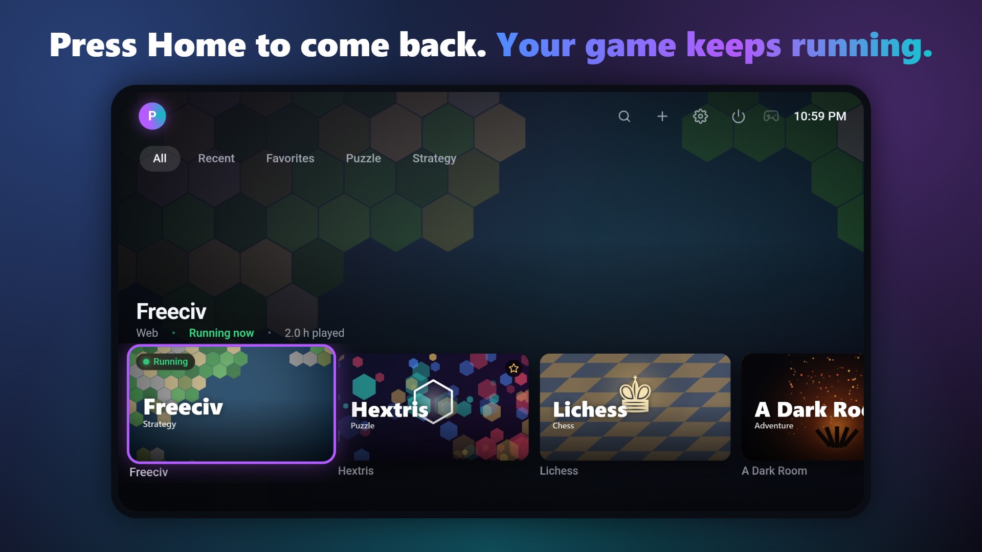 SofaBox screenshot